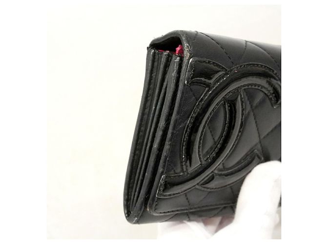 Chanel Cambon Long Wallet aus Lammleder - Ansicht 8