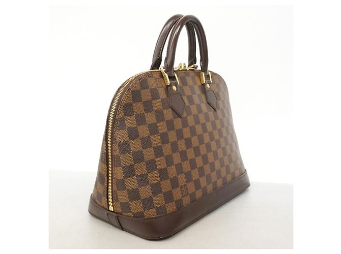 Louis Vuitton Damier Alma Handtasche N51131 Ebene - Ansicht 2