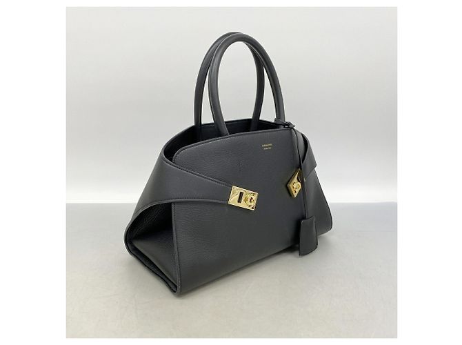 Borsa in pelle Gancini Salvatore Ferragamo - vista 2