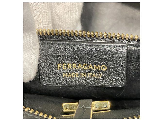 Borsa in pelle Gancini Salvatore Ferragamo - vista 5