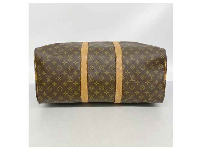 mala Louis Vuitton Monogram Keepall Bandoulière 50 - vista 3