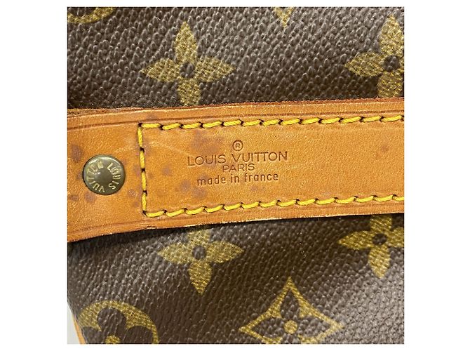 mala Louis Vuitton Monogram Keepall Bandoulière 50 - vista 5