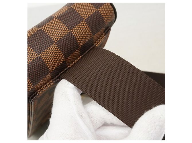 Sac Sling Louis Vuitton en Ebene - vue 8
