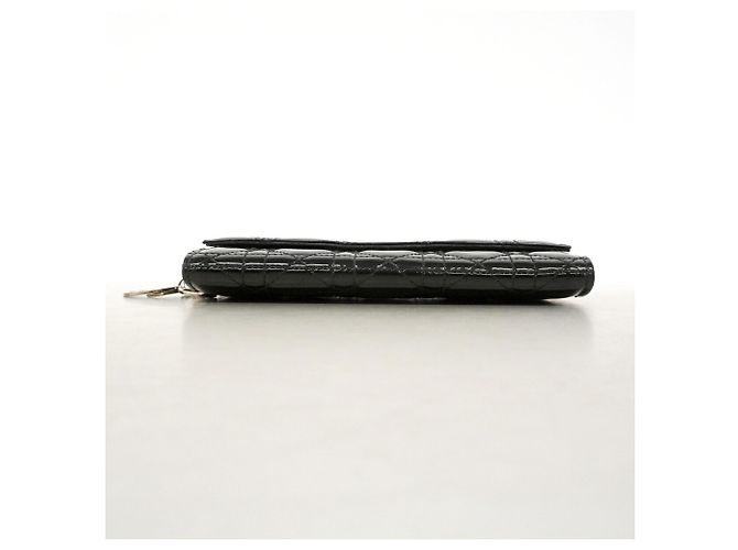 Cartera larga negra Christian Dior - vista 3