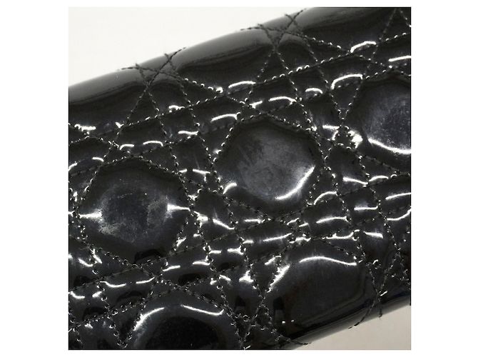 Cartera larga negra Christian Dior - vista 8