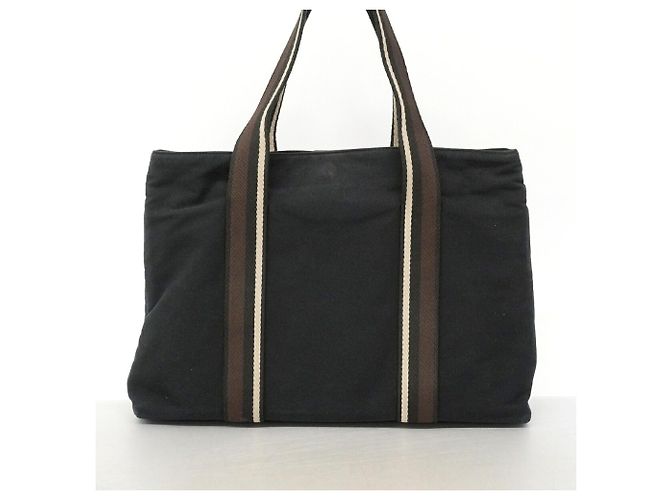 Hermès Hermes Troca Horizontal MM Canvas Tote Bag - view 11