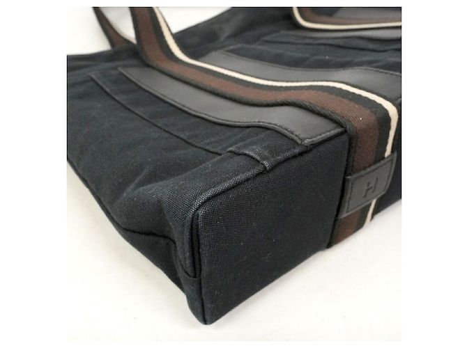 Hermès Hermes Troca Horizontal MM Canvas Tote Bag - view 6