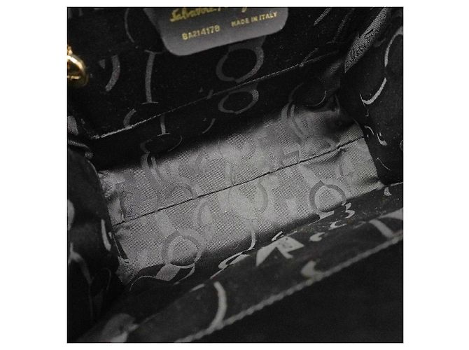 Borsa in pelle Gancini Salvatore Ferragamo - vista 4