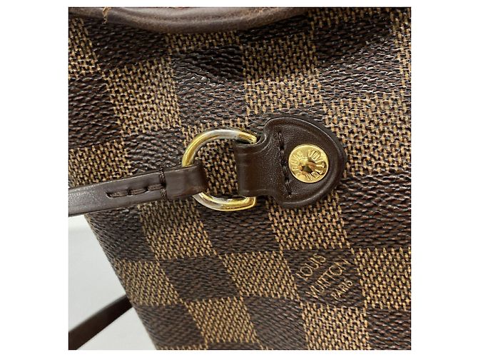 Bolso Tote Louis Vuitton Damier Neverfull MM - vista 10