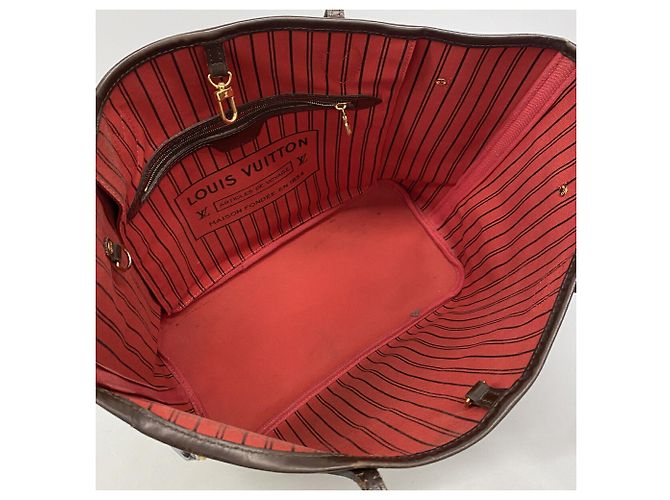 Bolso Tote Louis Vuitton Damier Neverfull MM - vista 4