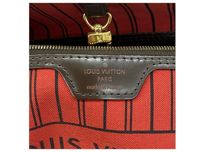 Bolso Tote Louis Vuitton Damier Neverfull MM - vista 5