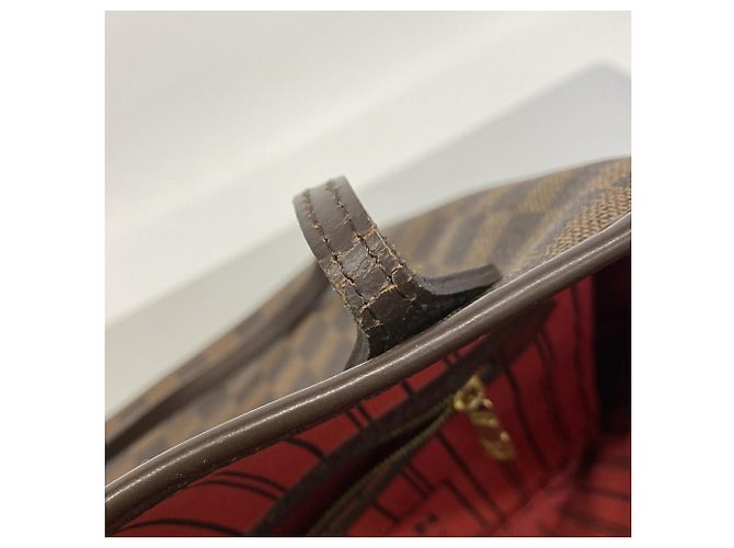 Bolso Tote Louis Vuitton Damier Neverfull MM - vista 6