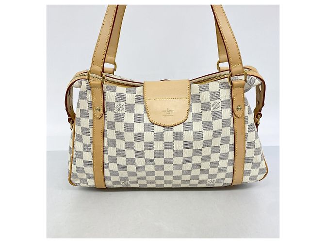 Borsa a tracolla Louis Vuitton Damier Azur Streza GM - vista 8