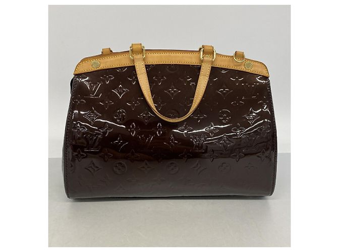 Louis Vuitton Vernis MM Handtasche in Amarante - Ansicht 11