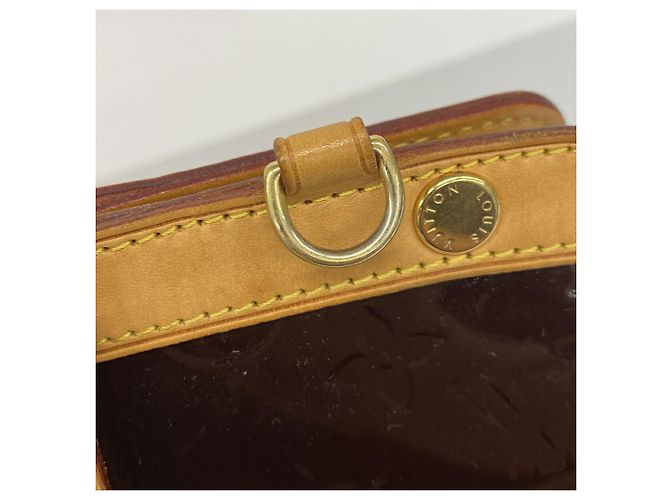 Louis Vuitton Vernis MM Handtasche in Amarante - Ansicht 7