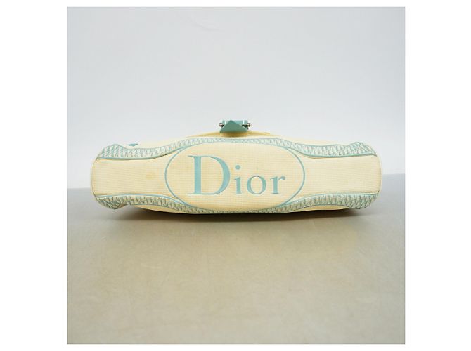 Bolsa de Ombro Christian Dior Marfim - vista 3