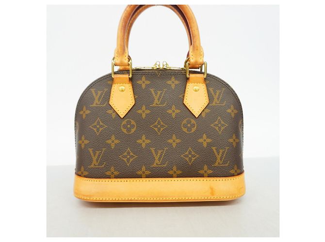 Borsa a mano Louis Vuitton Alma BB Monogram - vista 10