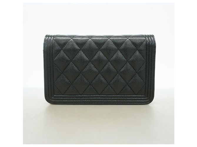 Cartera de hombro con cadena Chanel Boy - vista 7