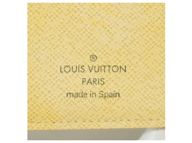 Funda de Pasaporte Louis Vuitton Damier Azur - vista 4
