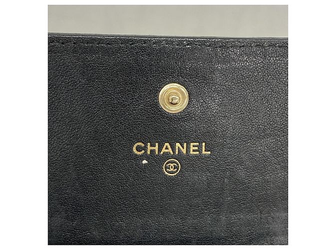 Tarjetero Chanel Mademoiselle de piel de cordero - vista 4