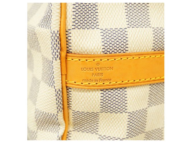 Borsa Louis Vuitton Damier Azur Speedy Bandoulière 25 - vista 5