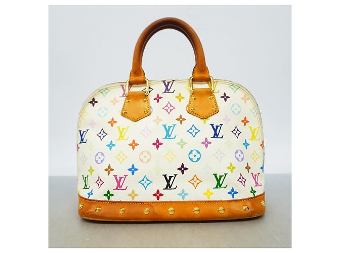 Louis Vuitton Alma Monogram Multicolor Handtasche - Ansicht 11