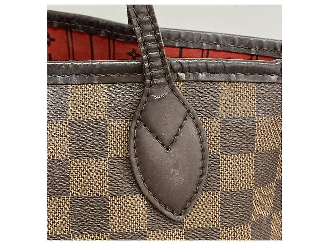 Bolso Tote Louis Vuitton Damier Neverfull MM - vista 9