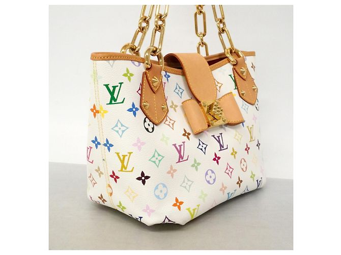Borsa Tote Louis Vuitton Monogram Multicolor Annie MM - vista 2