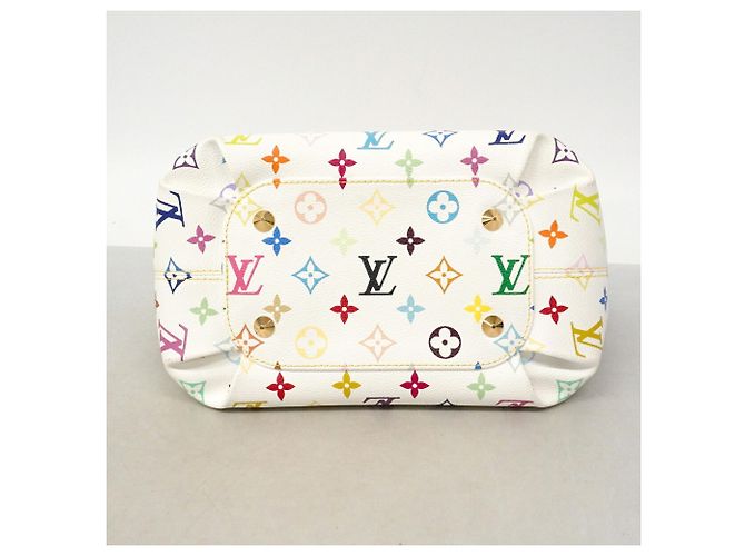 Borsa Tote Louis Vuitton Monogram Multicolor Annie MM - vista 3