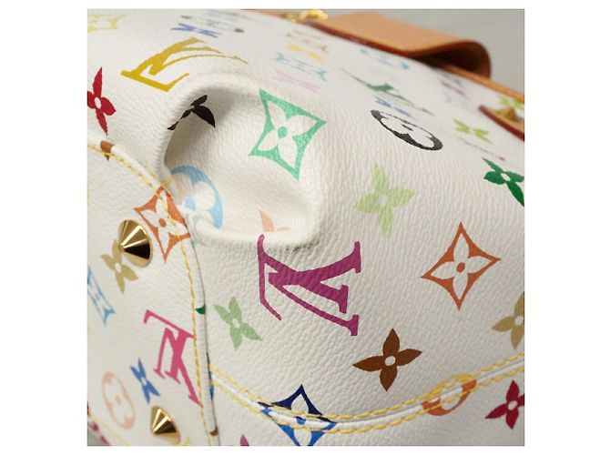 Borsa Tote Louis Vuitton Monogram Multicolor Annie MM - vista 6