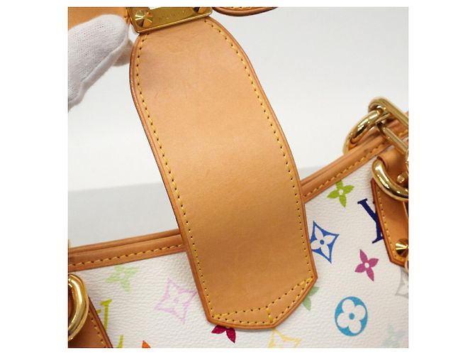 Borsa Tote Louis Vuitton Monogram Multicolor Annie MM - vista 8