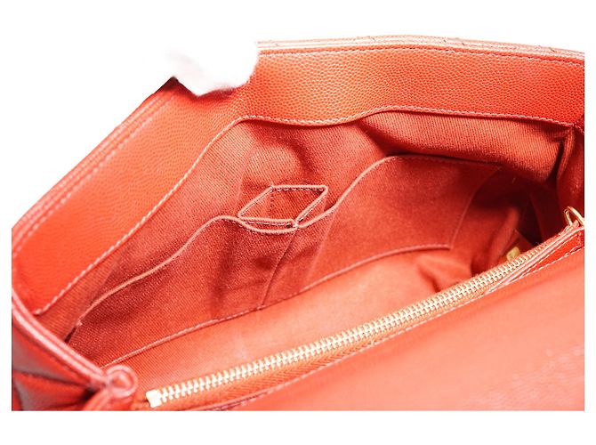 Chanel Bolsa Pequena Coco Handle em Caviar Matelassé - vista 13