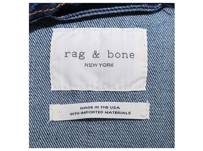 Rag & Bone Jeansjacke Dunkelblau - Ansicht 5