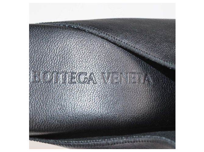 Mules in pelle nera Bottega Veneta - vista 6