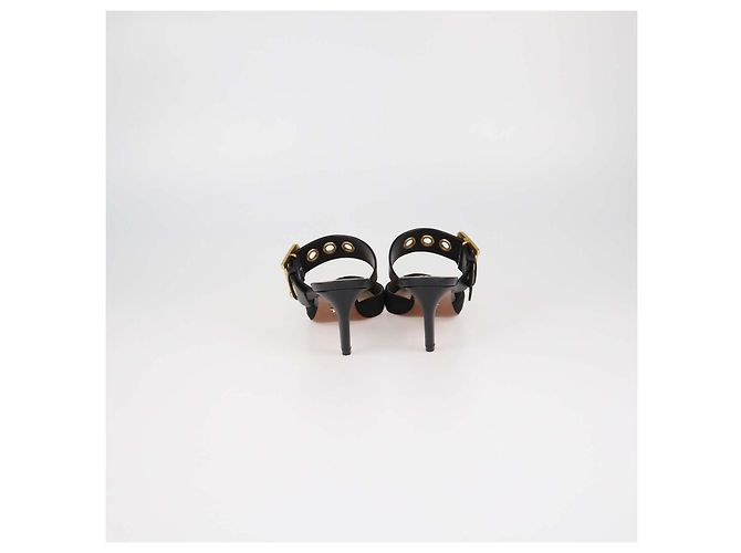Mules D-Dior Christian Dior in tessuto tecnico nero - vista 5