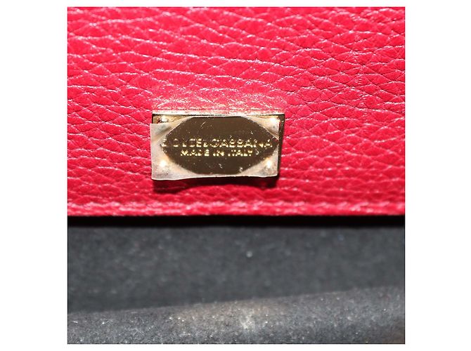 Borsa a tracolla Rosalia in pelle rossa Dolce & Gabbana - vista 6