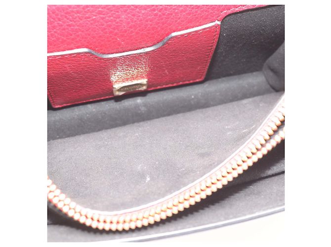 Borsa a tracolla Rosalia in pelle rossa Dolce & Gabbana - vista 7