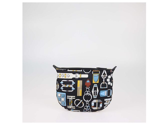 Hermès Pouch Hermes Multicolor Silk Sursoie To Go - vista 3