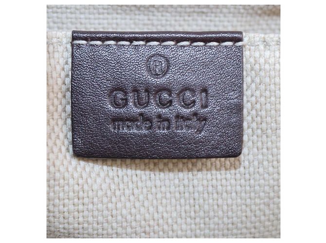 Clutch Gucci Sienna de piel de serpiente marrón con borlas - vista 5