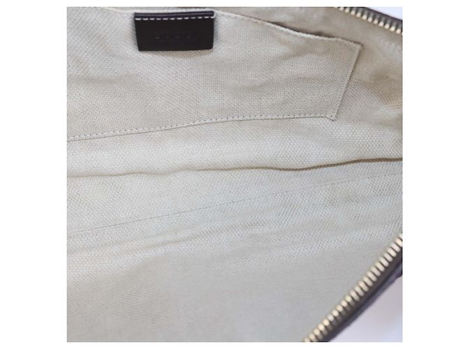 Clutch Gucci Sienna de piel de serpiente marrón con borlas - vista 6