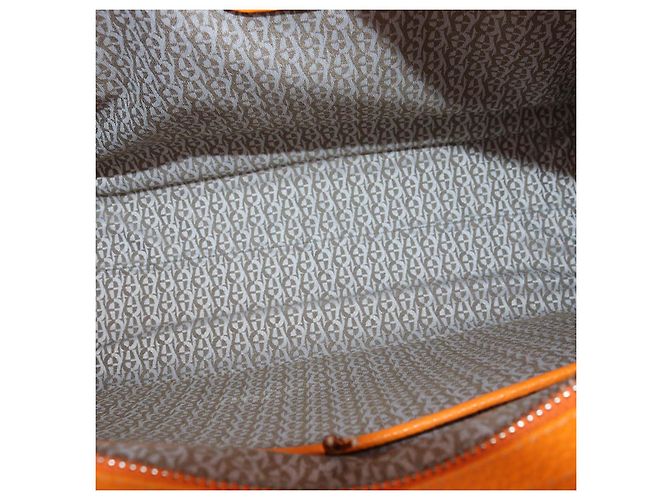 mala Tote Cybill Média em Couro Laranja Aigner - vista 6