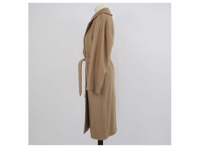 Weekend Max Mara Beige Wool Belted Trench Coat - view 2