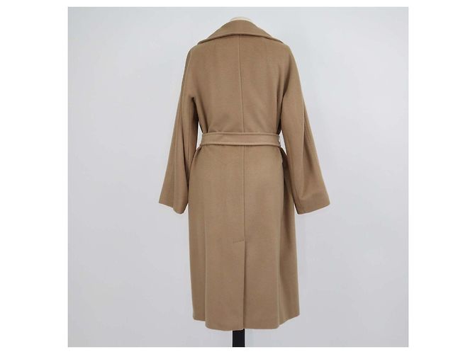 Weekend Max Mara Beige Wool Belted Trench Coat - view 3