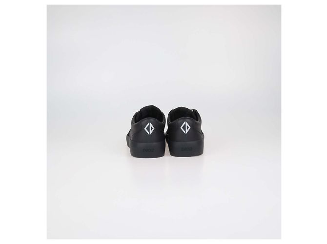 Sneakers basse B101 Christian Dior in pelle nera e camoscio - vista 5