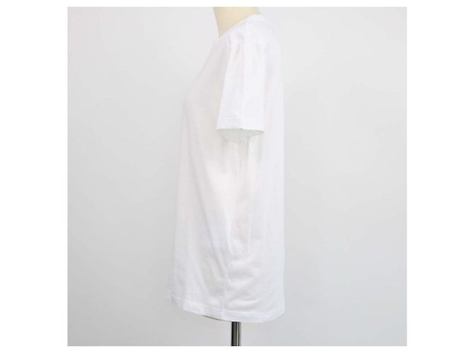 Prada White Cotton Jersey Crew Neck T-Shirt - view 2