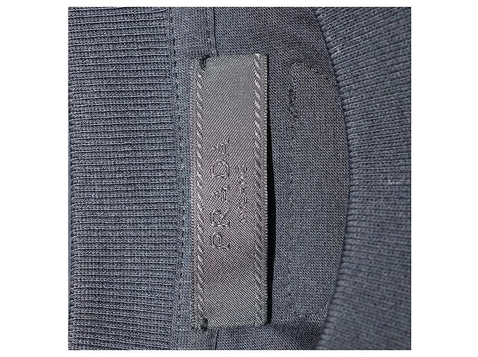 T-shirt in jersey di cotone nero con girocollo Prada - vista 5