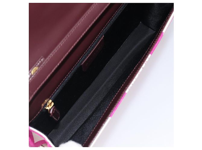 Bulgari Clutch Bvlgari in tela e pelle - vista 5