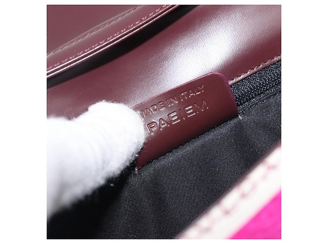 Bulgari Clutch Bvlgari in tela e pelle - vista 7