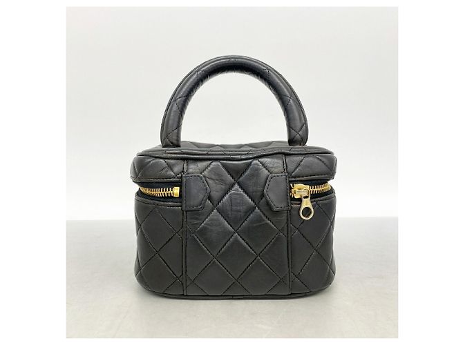 Chanel Black Matelassé Vanity Bag - Ansicht 11
