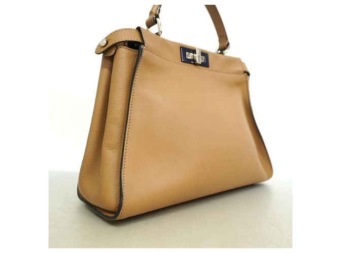 Borsa in pelle Fendi Peekaboo - vista 2